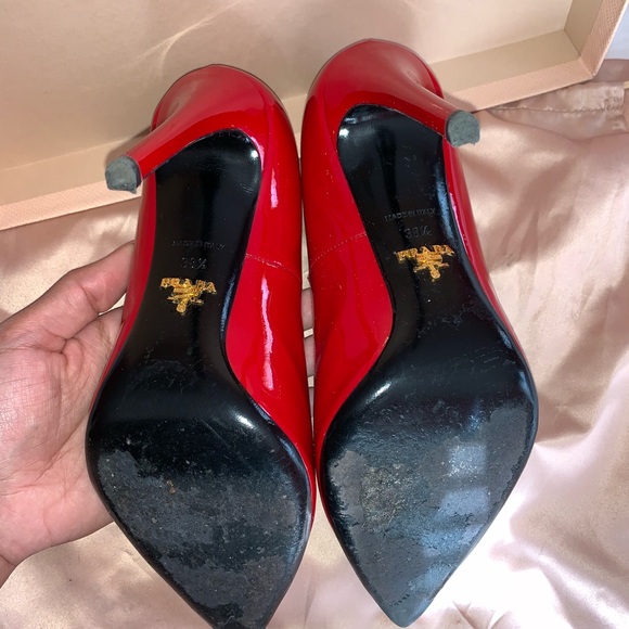 Prada Vernice Basic Rosso - Picture 6 of 8